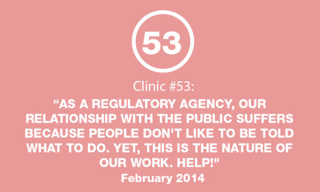 Clinic #53: Fear of Change 2.0 “When People’s Fears make them Cling to the Status Quo”
