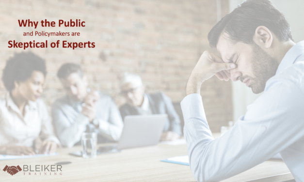 Clinic #144: Why the public and policymakers are skeptical of experts